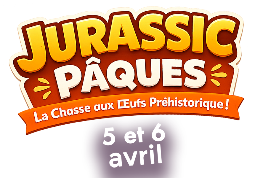 Logo Pâques 2026 avec dates