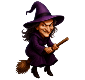 Sorcière Maison Hantée - 760x717